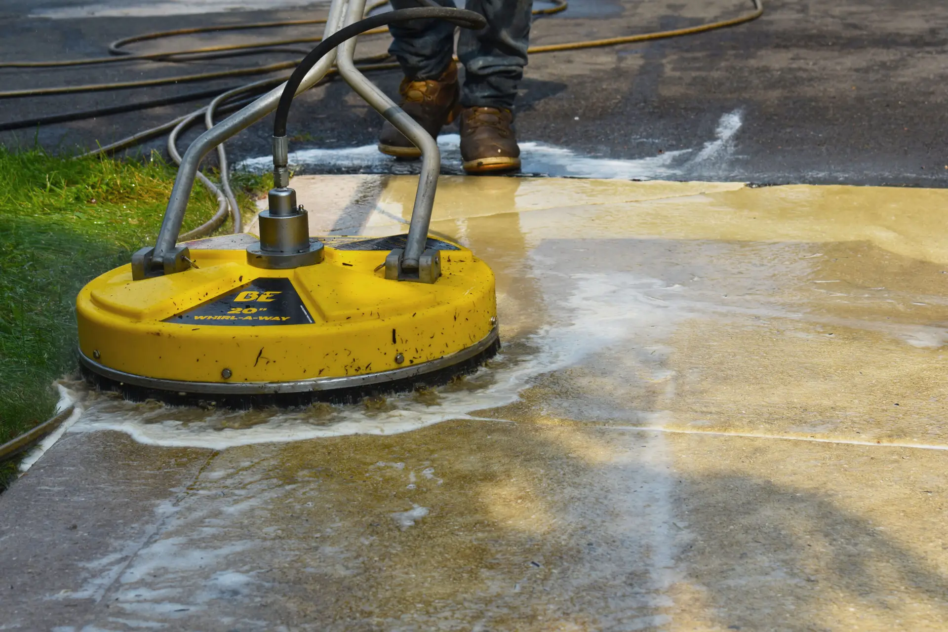 Surface Cleaning Concrete
