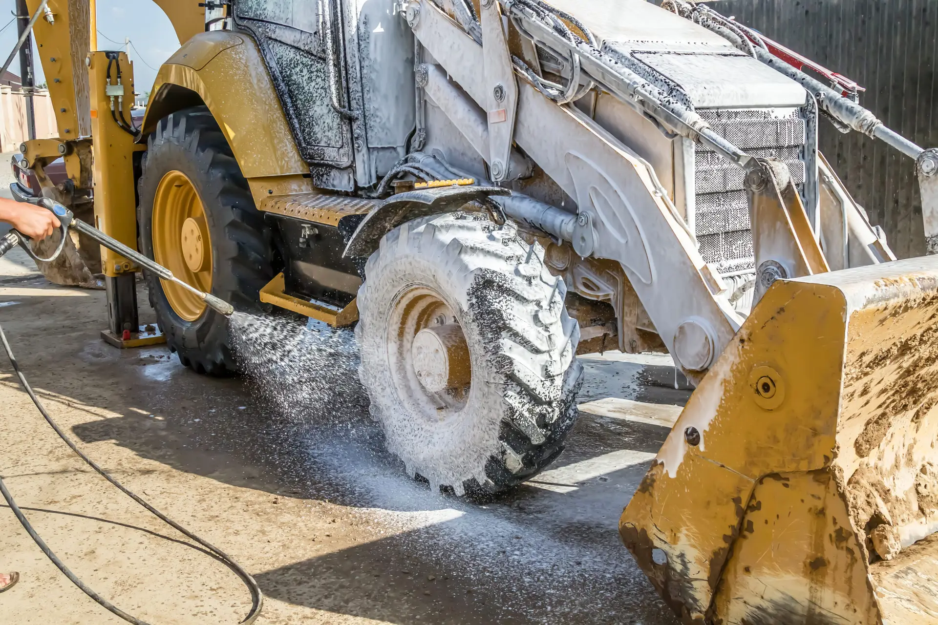 Washing Tractor for Fleet Service